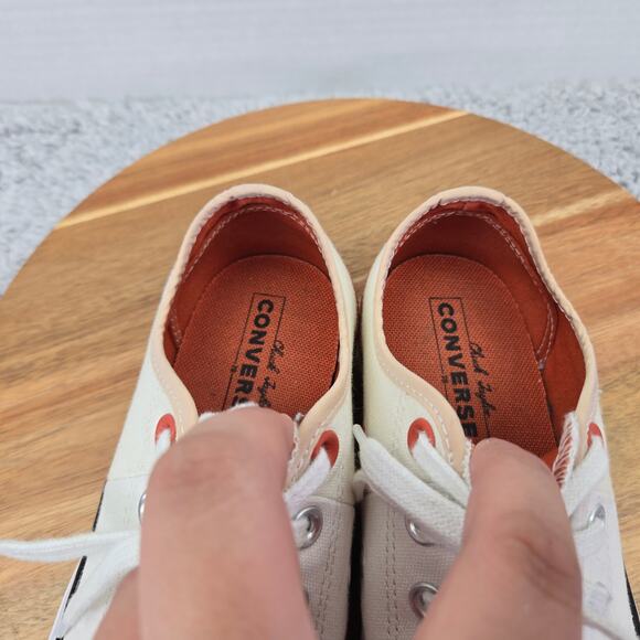 Converse Chuck 70 Low Sunblocked White Casual Y2K Lace Up Daily Sneaker Womens 8 - Picture 12 of 14